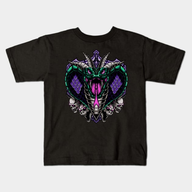 Apex Cobra Kids T-Shirt by JONHD